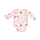 Lap Shoulder Bodysuit - HoneyBug 