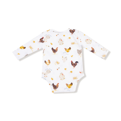 Lap Shoulder Bodysuit - HoneyBug 