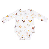 Lap Shoulder Bodysuit - HoneyBug 