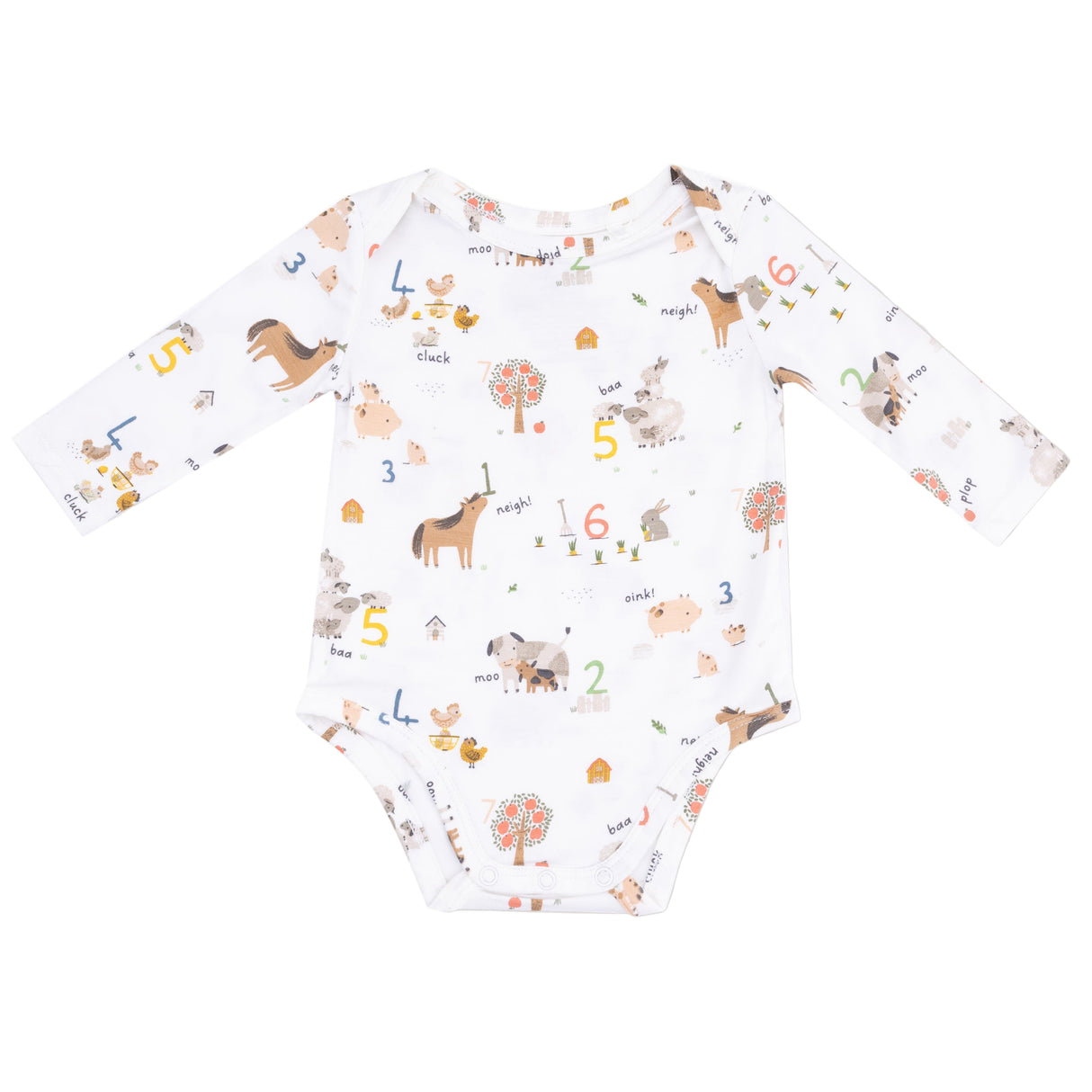 Lap Shoulder Bodysuit - HoneyBug 