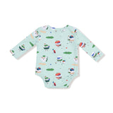 Lap Shoulder Bodysuit - HoneyBug 