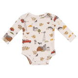 Lap Shoulder Bodysuit - Hay Farmer - HoneyBug 