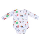 Holiday Penguins - Lap Shoulder Bodysuit
