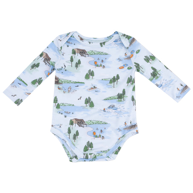 Lap Shoulder Bodysuit - HoneyBug 