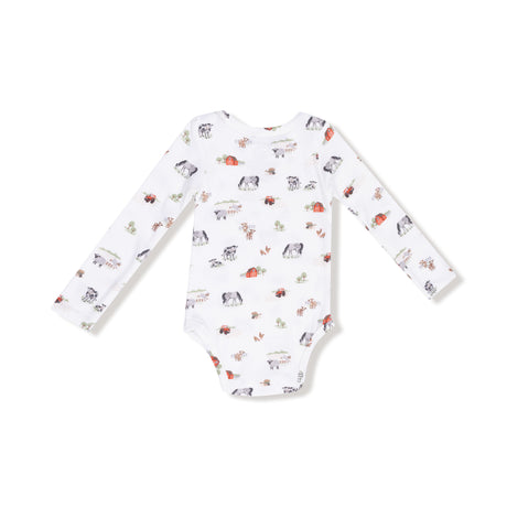 Lap Shoulder Bodysuit - HoneyBug 