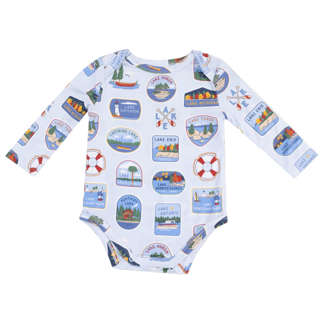 Lap Shoulder Bodysuit - HoneyBug 