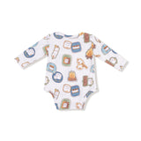 Lap Shoulder Bodysuit - HoneyBug 