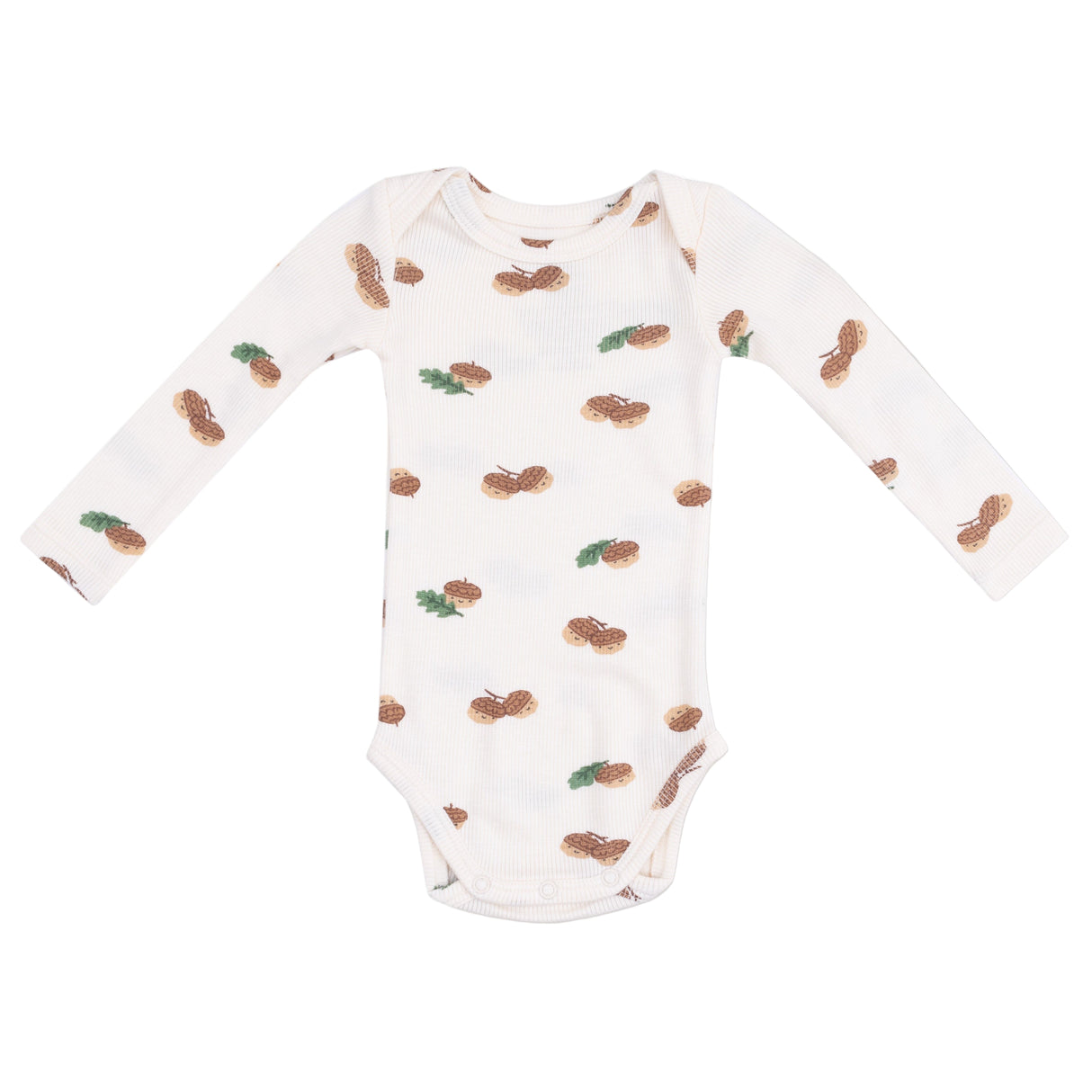 Lap Shoulder Bodysuit - Tiny Acorns - HoneyBug 