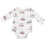 Lap Shoulder Bodysuit - HoneyBug 