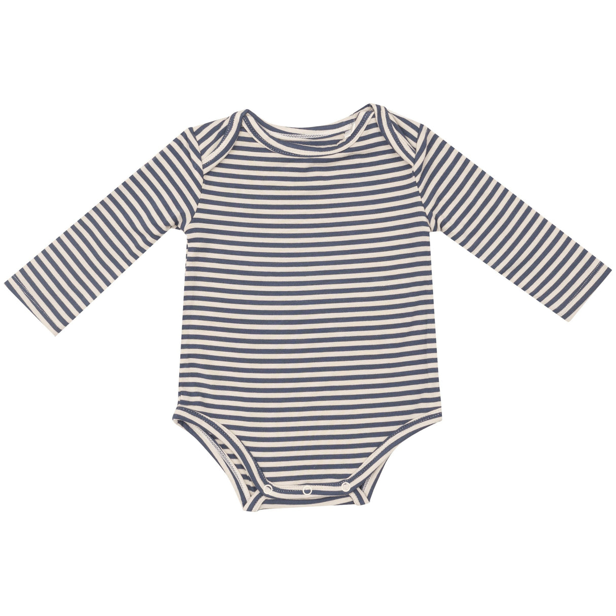 Bodysuit - Footballs + Navy & Oat Stripe