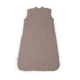 Cotton Muslin Quilted Sleep Bag - Mocha