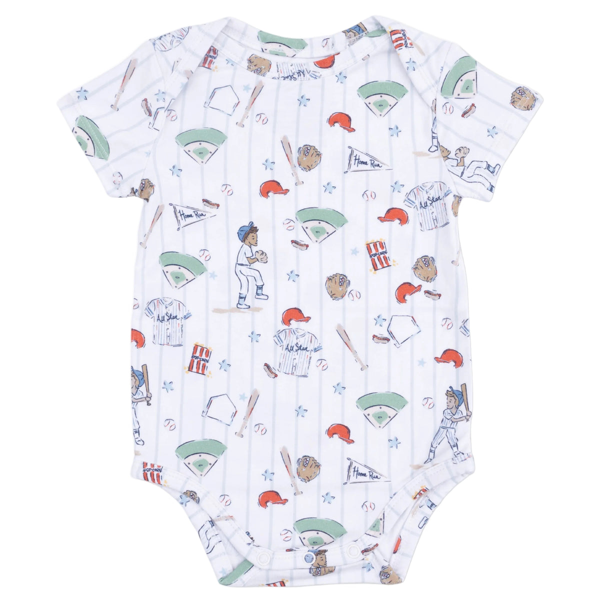 Home Run Baseball - Short Sleeve Bodysuit