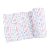 Tulip Stripe - Swaddle Blanket