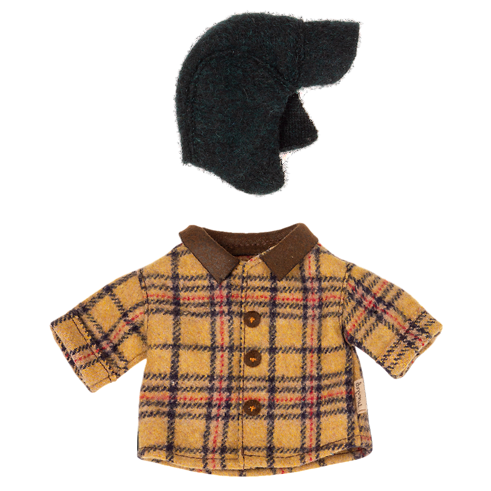 Doll Woodsman Outfit - Teddy Dad - HoneyBug 