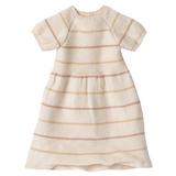 Doll Knitted Dress with Stripes - Size 4 - HoneyBug 