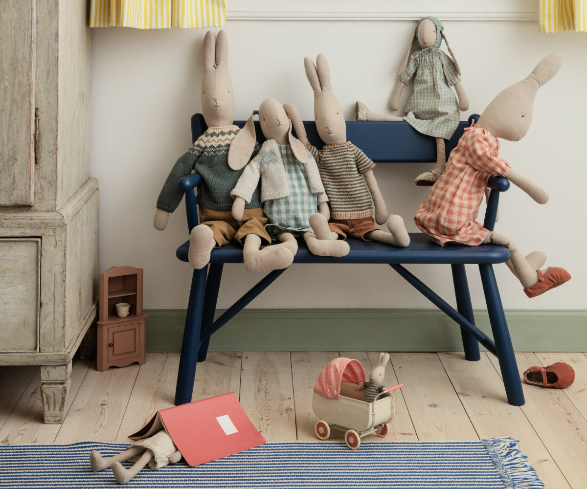 Doll Pants and Knitted Sweater - Size 4 - HoneyBug 