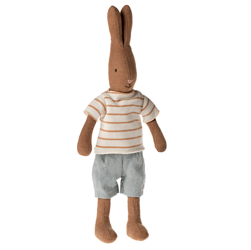 Rabbit - Size 1 - Chocolate Brown - HoneyBug 