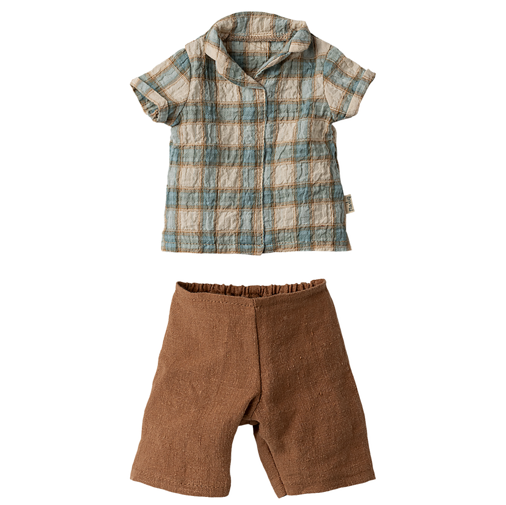 Doll Shirt and Shorts - Size 3 - HoneyBug 