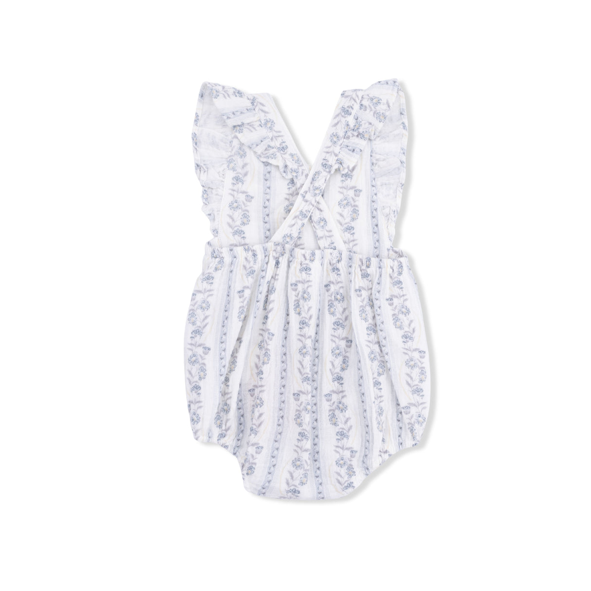 Kimberly Floral Stripe - Sunsuit