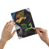 Fantastic Dragon Scratch and Scribble Scratch Art Kit by OOLY - HoneyBug 