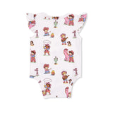 Vintage Cowgirls - Ruffle Sleeve Bodysuit