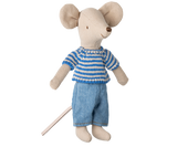 Knitted sweater and pants, Big brother mouse - HoneyBug 