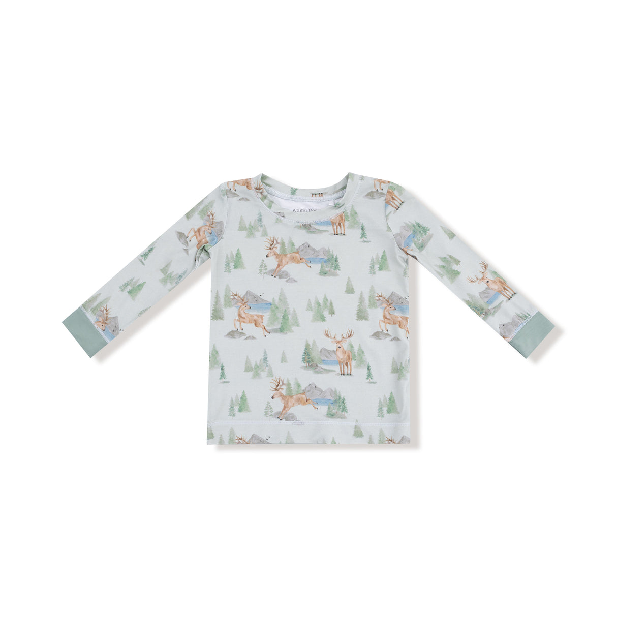 Long Sleeve Loungewear Set - Buck Deer - HoneyBug 