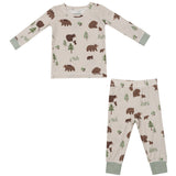 L/S Loungewear Set - Sweet Brown Bears