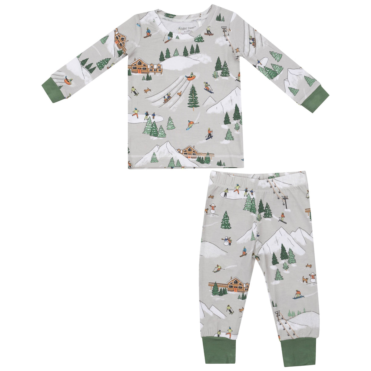 L/S Loungewear Set - Winter Fun Skiers