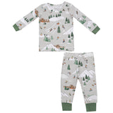 L/S Loungewear Set - Winter Fun Skiers