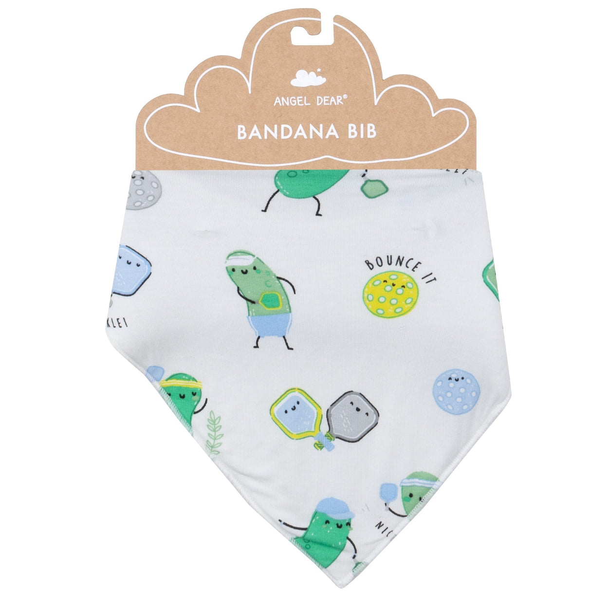 Bandana Bib - Pickleball Blue