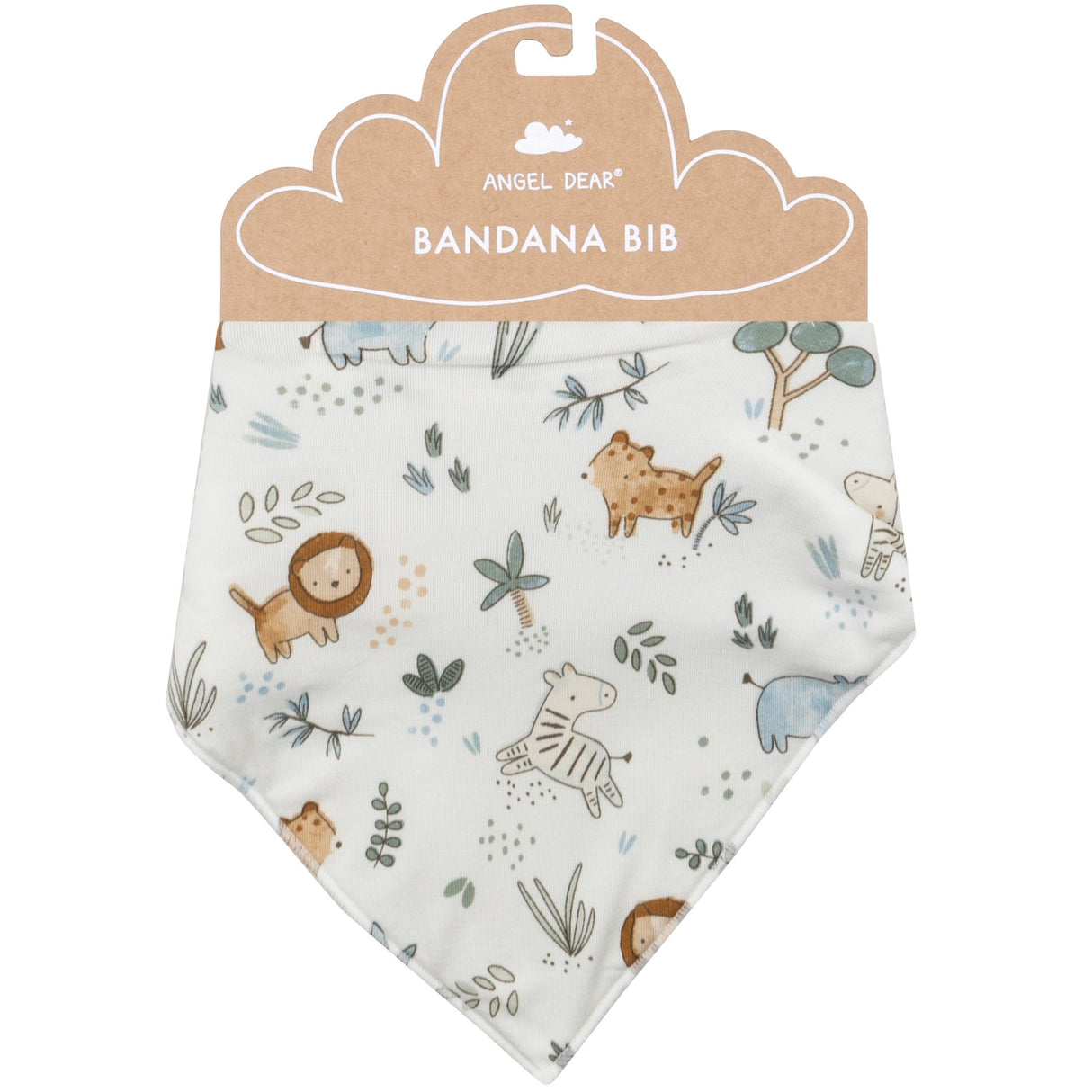 Bandana Bib - Delicate Safari