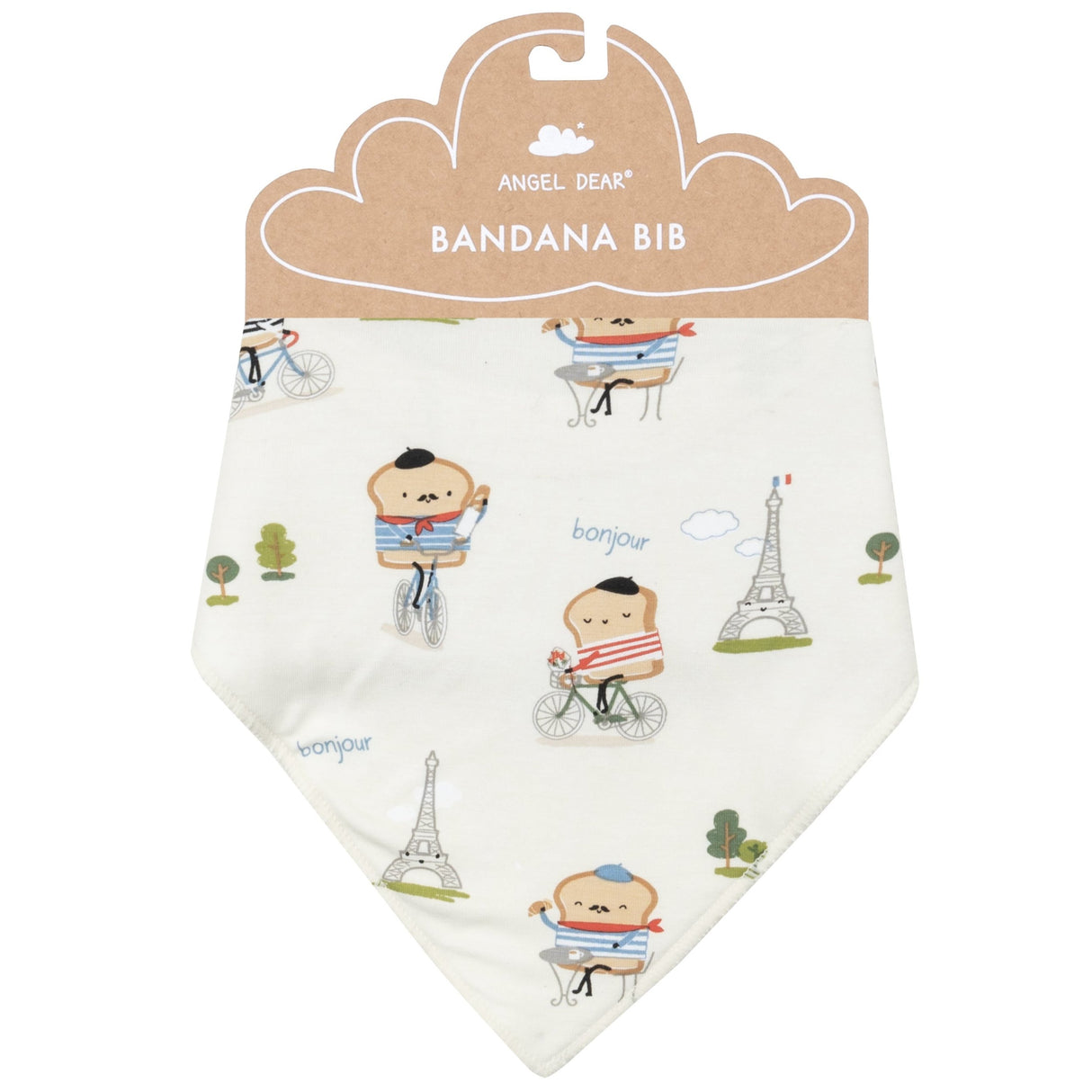 Bandana Bib - French Toast