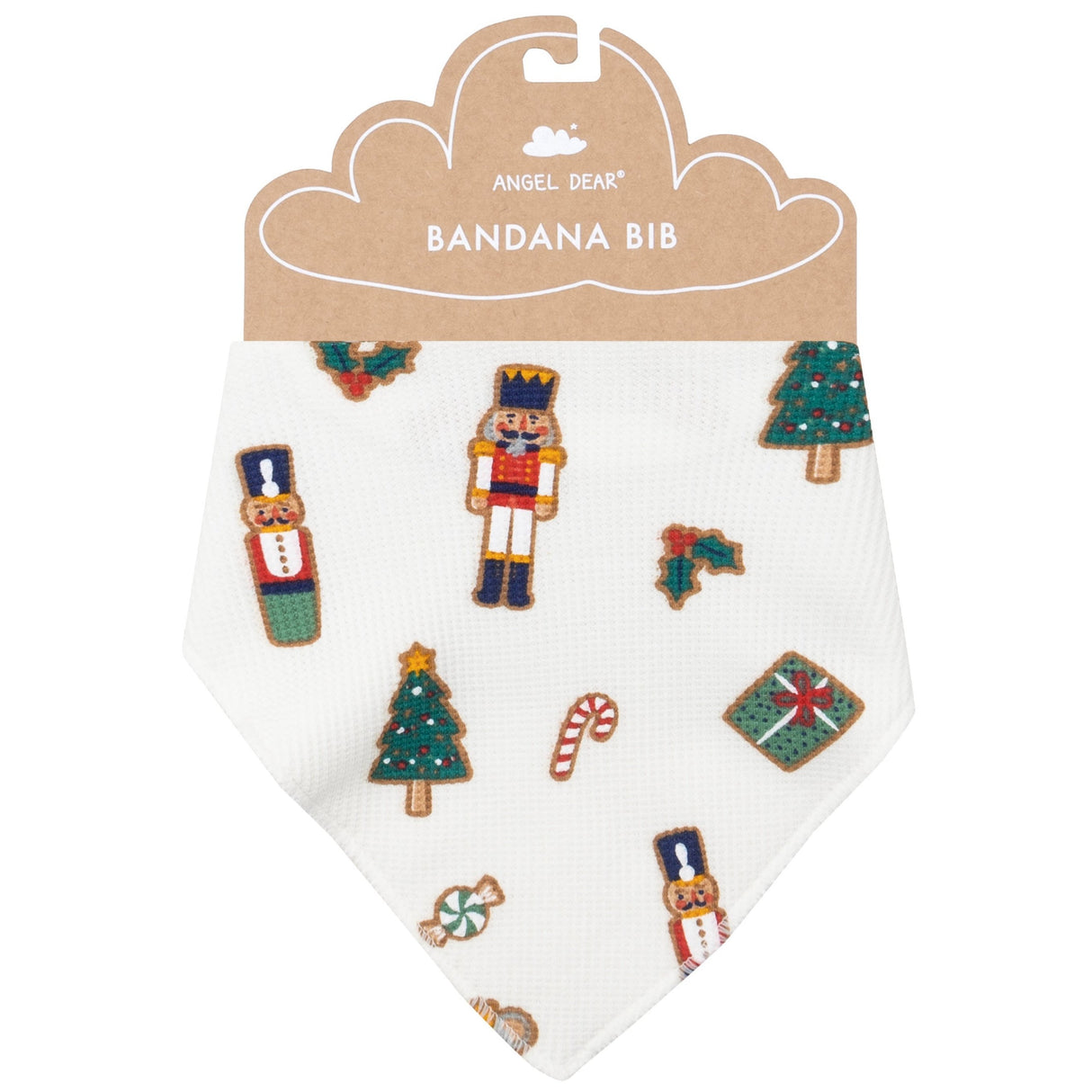 Bandana Bib - Nutcracker Christmas Cookies