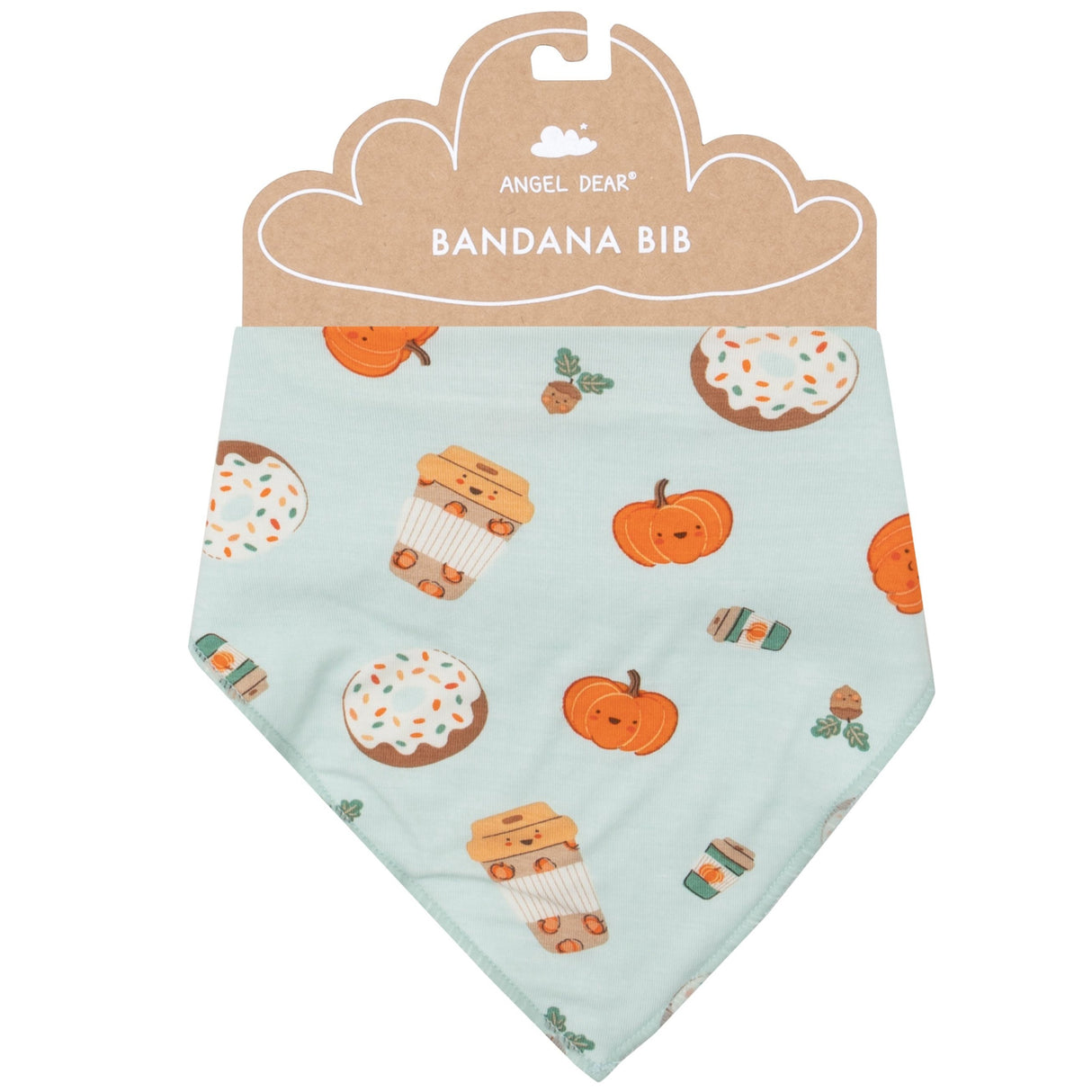 Bandana Bib - Pumpkin Spice Latte