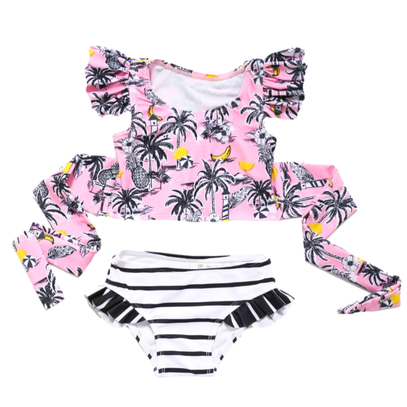 Island Life Two Piece Swimsuit - HoneyBug 