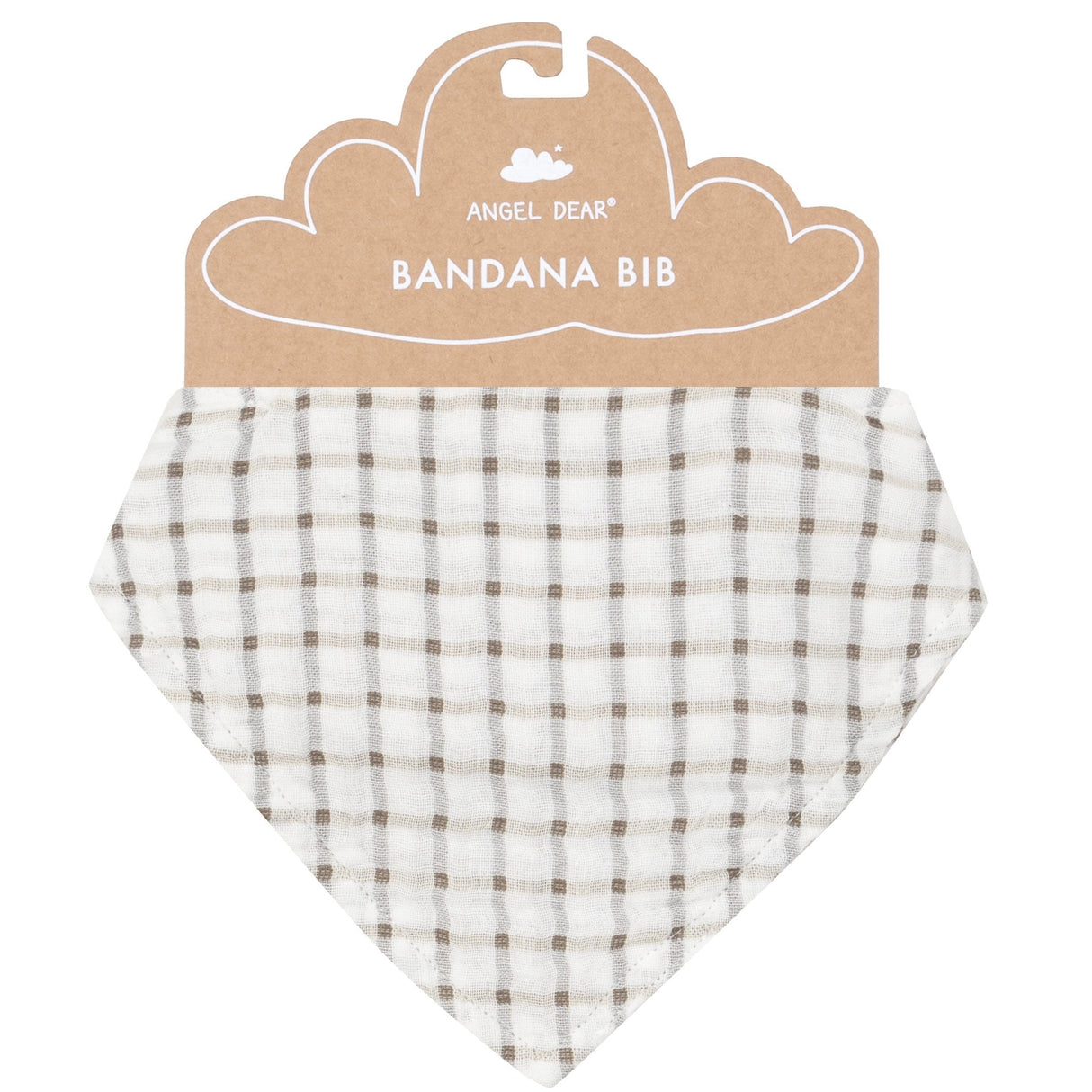 Bandana Bib - Cozy Plaid