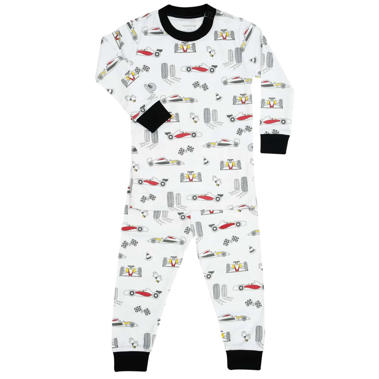 Race Cars Long Sleeve Pajama Set