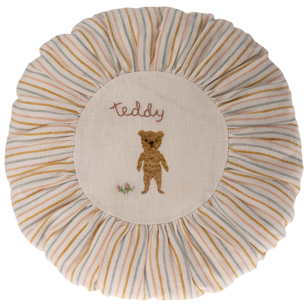 Cushion - Small - Striped Teddy - HoneyBug 