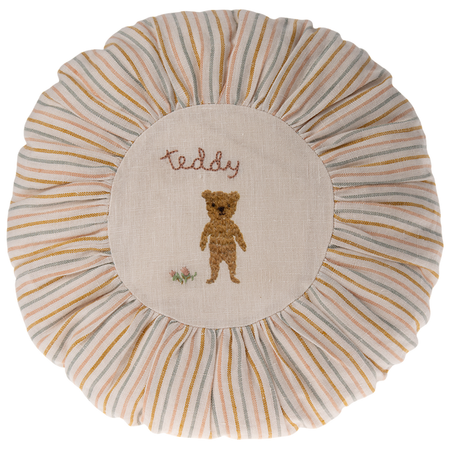 Cushion - Small - Striped Teddy - HoneyBug 