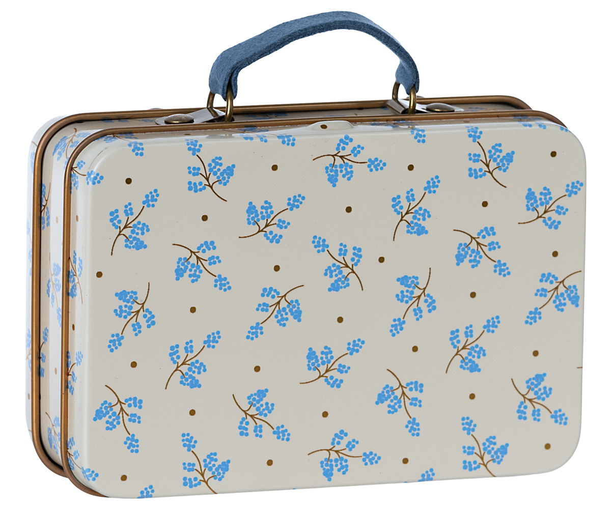 Suitcase - Small - Madelaine Blue - HoneyBug 
