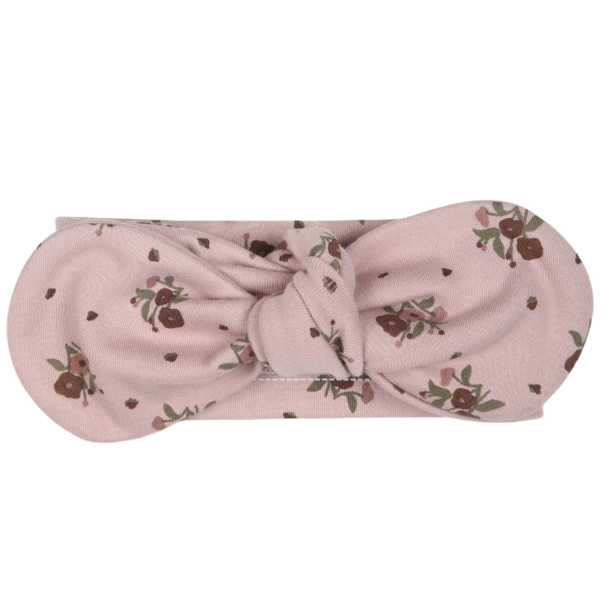 Organic Headwrap - Rose Ditsy