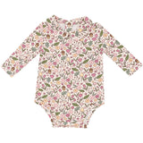 Peter Pan Collar Bodysuit - Acorn Floral