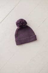 Knit Pom Hat - HoneyBug 