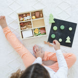 Wooden Forest Sensory Bin