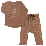 Organic Kids T-Shirt & Pant Set - Magic