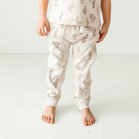Organic Baby Toddler Harem Pants - Cactus - HoneyBug 