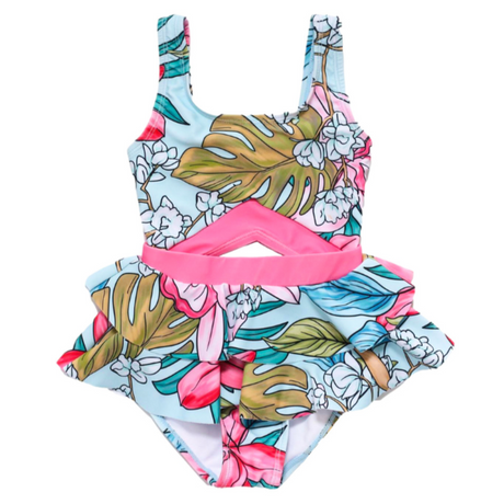 Tropical Moondance One Piece Swimsuit - HoneyBug 