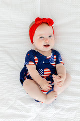 I Heart the USA S/S Twirl Bodysuit