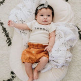 Loved. - Organic Cotton Bodysuit - HoneyBug 